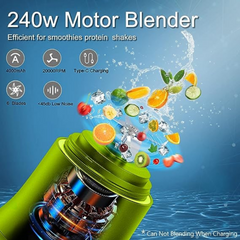 Portable blender/juicer for Smoothies and Shakes